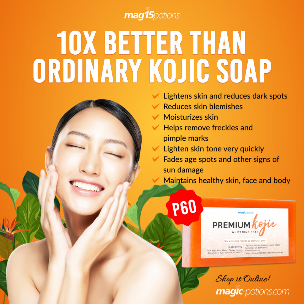Premium Kojic Whitening Soap Magic Potions