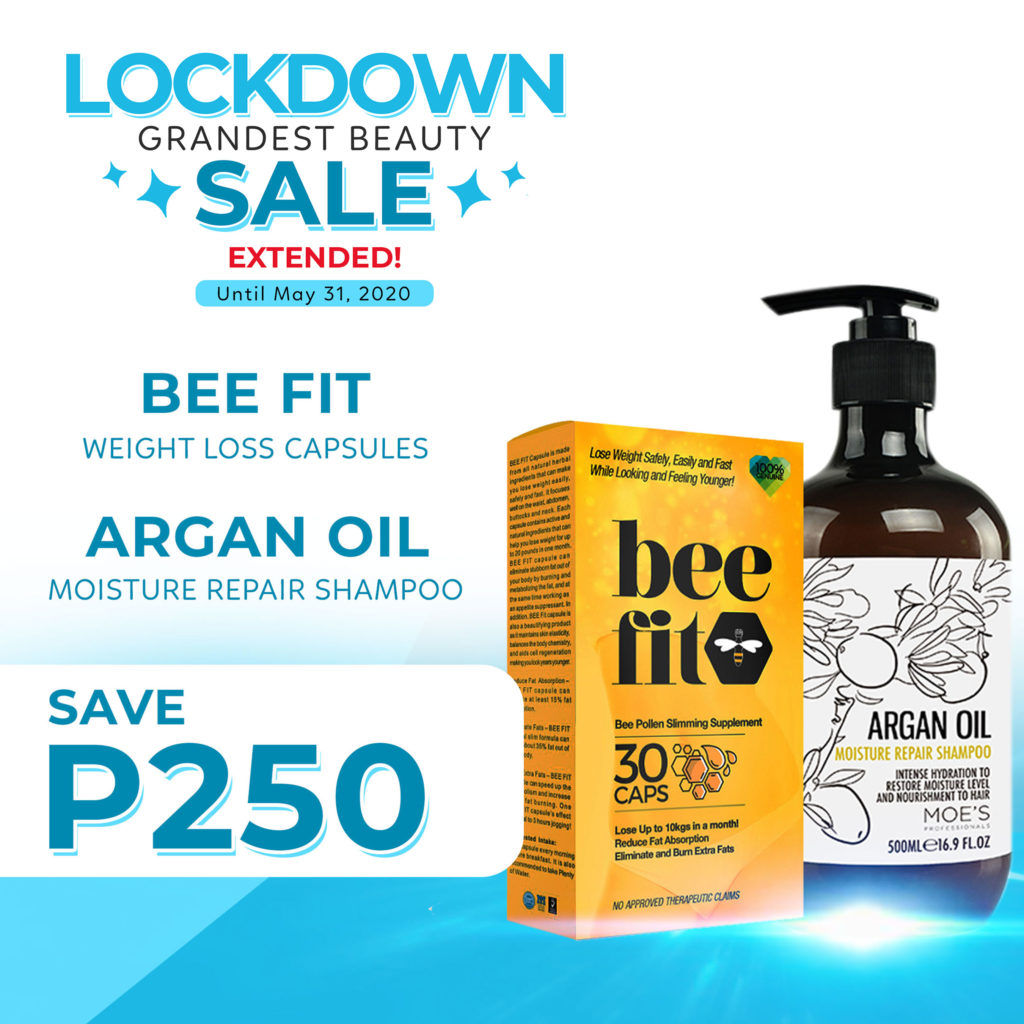 Bee Fit and Argan Oil Moisture Repair Shampoo Combo - Magic Potions